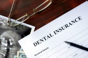 A dental insurance insurance claim